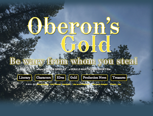 Oberon's Gold by Bruce Bradley website