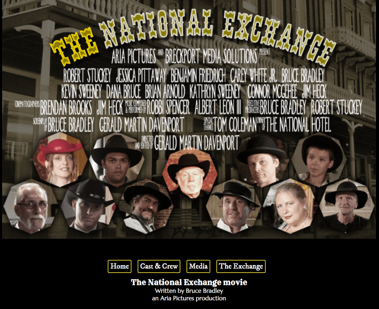 The National Exhange movie by Bruce Bradley website.