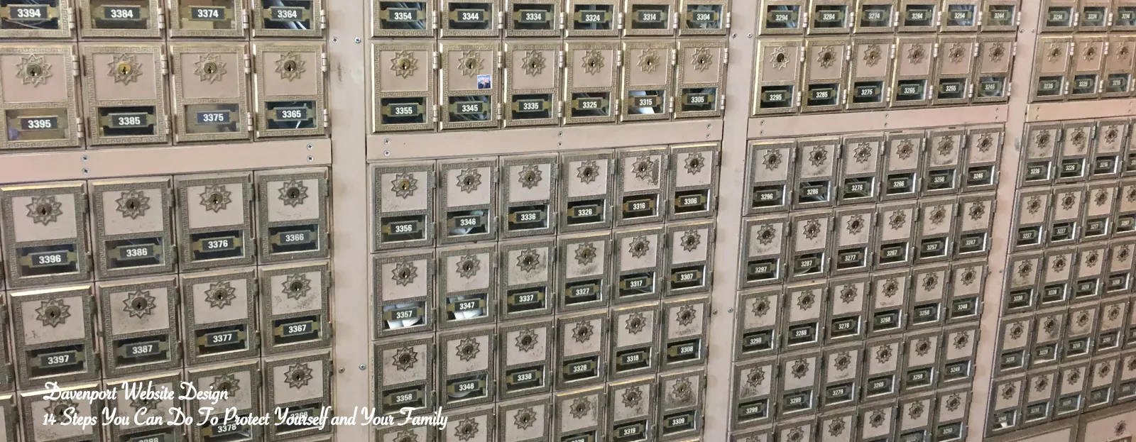 Post Office Boxes in Truckee post office.